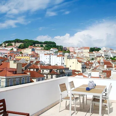 Apartamento Amazing Rooftop At Center Lisboa